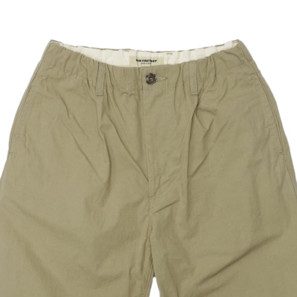 画像3: F.O.B FACTORY(エフオービーファクトリー)TRAVEL PANTS(トラベルパンツ)/ KHAKI(カーキ)【裾上げ無料】 (3)