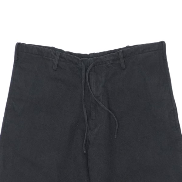 画像2: alvana(アルヴァナ)NATURAL TWILL EASY PANTS(ナチュラルツイル イージーパンツ)/ INK Black(インクブラック) (2)