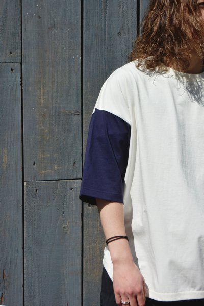 画像10: alvana（アルヴァナ）20/- Baseball Tee Shirt（20/ ベースボールTシャツ）/ White（ホワイト） (10)