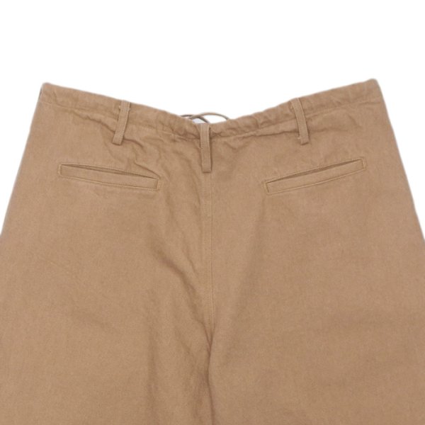 画像3: alvana(アルヴァナ)NATURAL TWILL EASY PANTS(ナチュラルツイル イージーパンツ)/ Brown(ブラウン) (3)