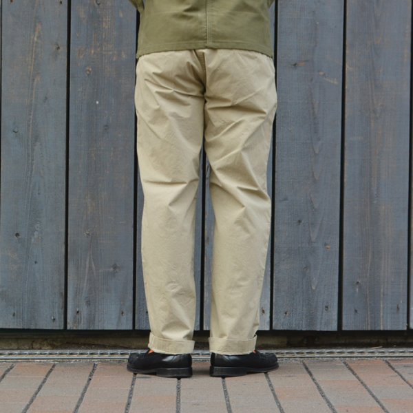 画像9: F.O.B FACTORY(エフオービーファクトリー)TRAVEL PANTS(トラベルパンツ)/ KHAKI(カーキ)【裾上げ無料】 (9)