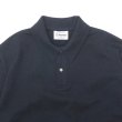 画像3: Yonetomi NEW BASIC（ヨネトミニューベーシック）LIGHT WAVE COTTON KNIT POLO（ライトウェーブコットンニットポロシャツ）/ Navy（ネイビー） (3)