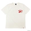 画像2: STUDIO D'ARTISAN（ステュディオ・ダ・ルチザン）USAコットンプリントＴシャツ / Ivory（アイボリー）・Navy（ネイビー） (2)