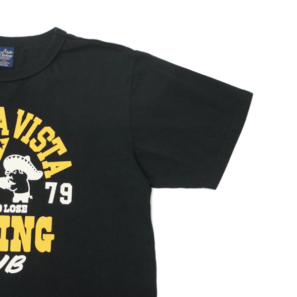 画像7: STUDIO D'ARTISAN(ステュディオ・ダ・ルチザン)USAコットンプリントTシャツ / White(ホワイト)・Black(ブラック) (7)