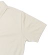 画像3: Yonetomi NEW BASIC（ヨネトミニューベーシック）LIGHT WAVE COTTON KNIT POLO（ライトウェーブコットンニットポロシャツ）/ Ecru（エクリュ） (3)