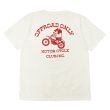 画像3: STUDIO D'ARTISAN（ステュディオ・ダ・ルチザン）USAコットンプリントＴシャツ / Ivory（アイボリー）・Navy（ネイビー） (3)