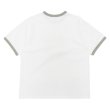 画像5: BARNS OUTFITTERS (バーンズアウトフィッターズ) Ringer Print Tee Shirt（リンガープリントTシャツ）”GARPEFLUITE＂/ White(ホワイト)・Grey (グレー) (5)