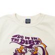 画像6: STUDIO D'ARTISAN（ステュディオ・ダ・ルチザン）USAコットンプリントＴシャツ / White（ホワイト）・Orange（オレンジ） (6)