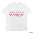 画像4: felco（フェルコ） HI-CREW NECK S/S T-SHIRTS（ハイクルーネック S/S Tシャツ）”CORNELL UNIVERSITY PRINT" / White（ホワイト）・Lt Grey（ライトグレー） (4)