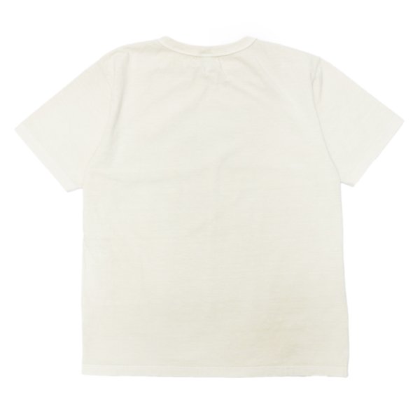 画像5: STUDIO D'ARTISAN(ステュディオ・ダ・ルチザン)USAコットンプリントTシャツ / White(ホワイト)・Orange(オレンジ) (5)