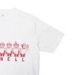 画像7: felco（フェルコ） HI-CREW NECK S/S T-SHIRTS（ハイクルーネック S/S Tシャツ）”CORNELL UNIVERSITY PRINT" / White（ホワイト）・Lt Grey（ライトグレー） (7)