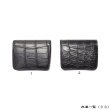 画像10: WILD SWANS（ワイルドスワンズ）CASA（カーサ）コンパクトウォレット/ブラック"クロコダイル"×パープル"ブッテーロ" (10)