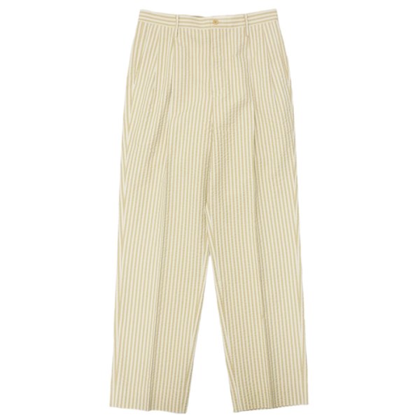 画像2: 【PointUp10%11/10迄】KAPTAIN SUNSHINE(キャプテンサンシャイン)Skate Shoecut Slacks(スケートシューカットスラックス) / Golden Ecru(ゴールデンエクリュ) (2)