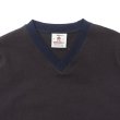 画像3: BARBARIAN（バーバリアン）Light Weight V-Neck Shirt S/S（ライトウェイト VネックシャツS/S） ”Tiger Stripes" / Brown×Navy（ブラウン×ネイビー） (3)