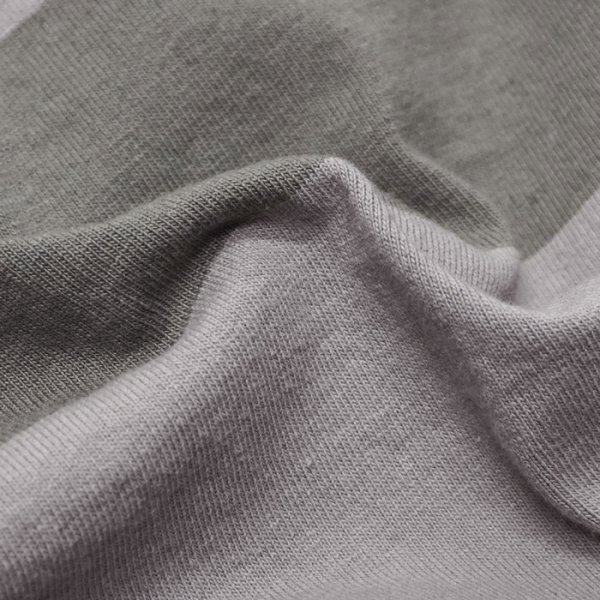 画像6: BARBARIAN(バーバリアン)Light Weight Rugby Collar Shirt S/S(ライトウェイト ラグビーカラーシャツS/S) ”3 Stripes" / Grey×Graphite(グレー×グラファイト) (6)