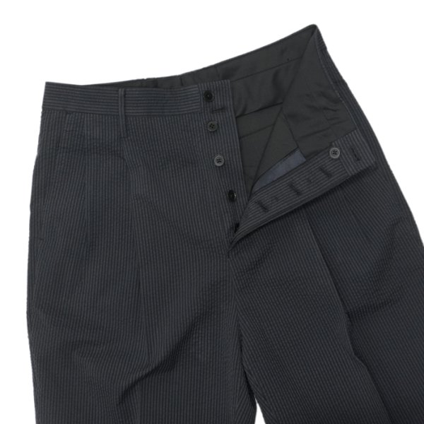 画像5: 【PointUp10%11/10迄】KAPTAIN SUNSHINE(キャプテンサンシャイン)Skate Shoecut Slacks(スケートシューカットスラックス) / Navy Black(ネイビーブラック) (5)