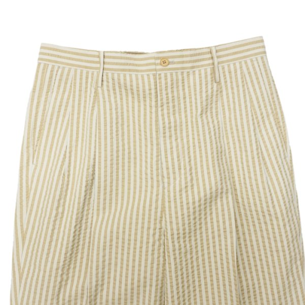 画像3: 【PointUp10%11/10迄】KAPTAIN SUNSHINE(キャプテンサンシャイン)Skate Shoecut Slacks(スケートシューカットスラックス) / Golden Ecru(ゴールデンエクリュ) (3)