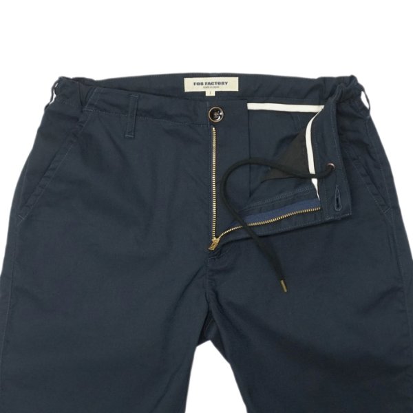画像3: F.O.B FACTORY（エフオービーファクトリー）EASY PANTS（イージーパンツ）"CL SOLOTEX" / Navy（ネイビー）【裾上げ無料】 (3)