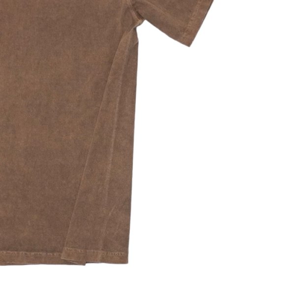 画像5: Good On(グッドオン)Short Sleeve Crew Neck Tee(ショートスリーブクルーネックTシャツ)"Pigment Dye" / Brown(ブラウン) (5)