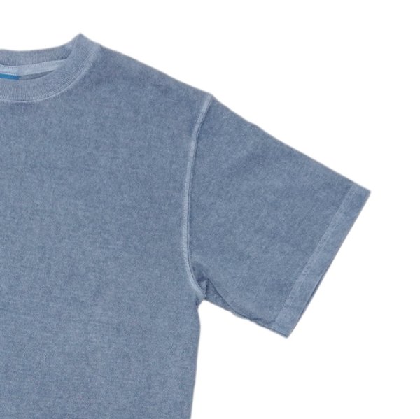 画像4: Good On(グッドオン)Short Sleeve Crew Neck Tee(ショートスリーブクルーネックTシャツ)"Pigment Dye" / Ajisai(アジサイ) (4)