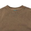 画像3: Good On（グッドオン）Short Sleeve Crew Neck Tee（ショートスリーブクルーネックTシャツ）"Pigment Dye" / Brown（ブラウン） (3)
