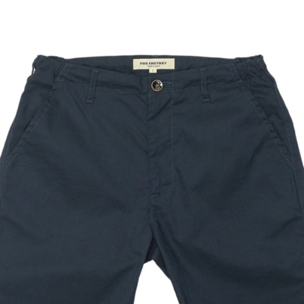 画像2: F.O.B FACTORY（エフオービーファクトリー）EASY PANTS（イージーパンツ）"CL SOLOTEX" / Navy（ネイビー）【裾上げ無料】 (2)