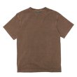 画像1: Good On（グッドオン）Short Sleeve Crew Neck Tee（ショートスリーブクルーネックTシャツ）"Pigment Dye" / Brown（ブラウン） (1)