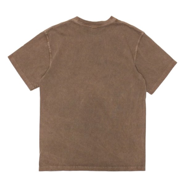 画像2: Good On(グッドオン)Short Sleeve Crew Neck Tee(ショートスリーブクルーネックTシャツ)"Pigment Dye" / Brown(ブラウン) (2)