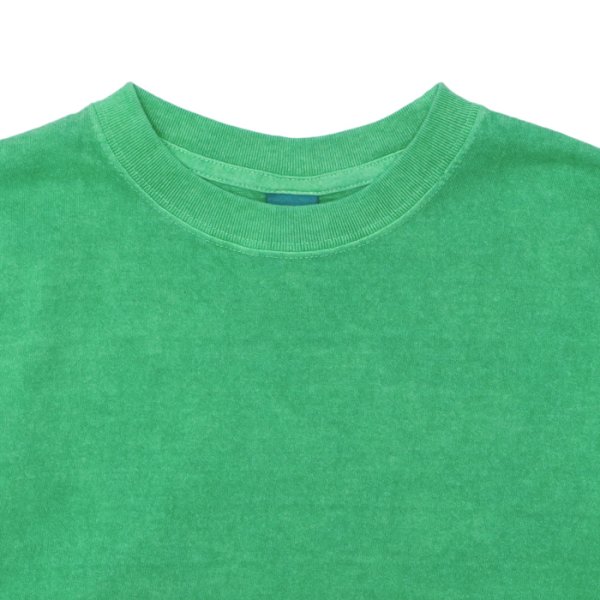 画像3: Good On(グッドオン)Short Sleeve Crew Neck Tee(ショートスリーブクルーネックTシャツ)"Pigment Dye" / Kelly(ケリー) (3)