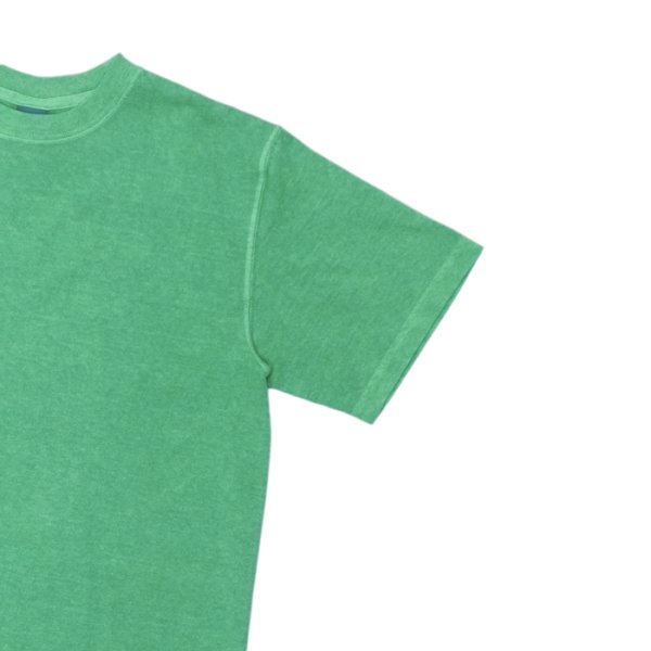 画像4: Good On(グッドオン)Short Sleeve Crew Neck Tee(ショートスリーブクルーネックTシャツ)"Pigment Dye" / Kelly(ケリー) (4)