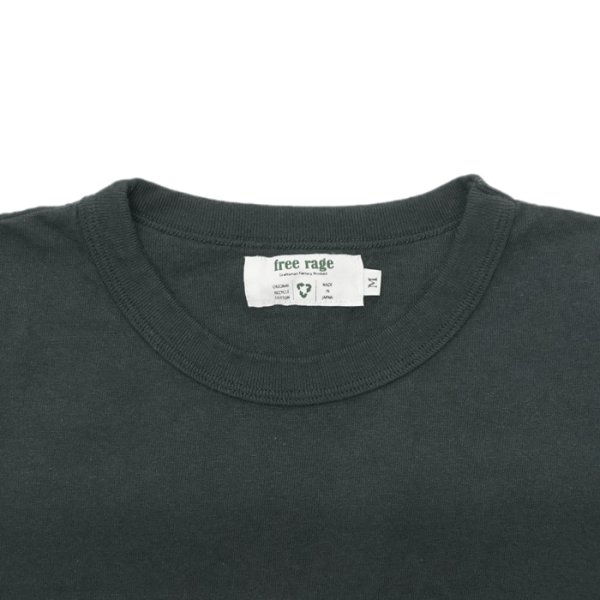 画像4: free rage(フリーレイジ)リサイクルコットンプリントTee "FRESH"/ White(ホワイト)・Sumi(スミクロ)※サイズXLのみ (4)