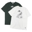 画像1: free rage（フリーレイジ）リサイクルコットンプリントTee / White（ホワイト）・Sumi（スミクロ） (1)
