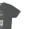画像4: BARNS OUTFITTERS (バーンズアウトフィッターズ) Re:Producter S/S Print T-Shirt（リプロダクターS/SプリントTシャツ）”GEORGIA＂/ Black（ブラック） (4)