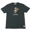 画像1: free rage（フリーレイジ）リサイクルコットンプリントTee"Curry Boy vol.2"/Sumi（スミクロ） (1)