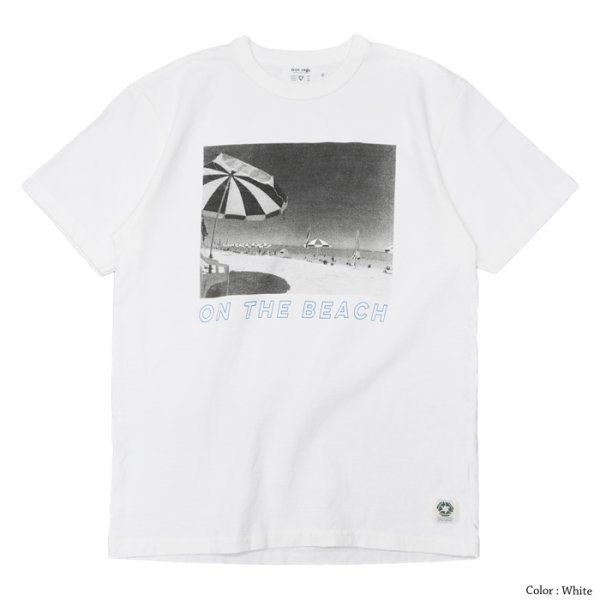 画像6: free rage（フリーレイジ）リサイクルコットンプリントTee"BEACHILL" / White（ホワイト）・Sumi（スミクロ） (6)
