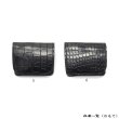 画像13: WILD SWANS（ワイルドスワンズ）CASA（カーサ）コンパクトウォレット/ブラック"クロコダイル"×パープル"ブッテーロ" (13)