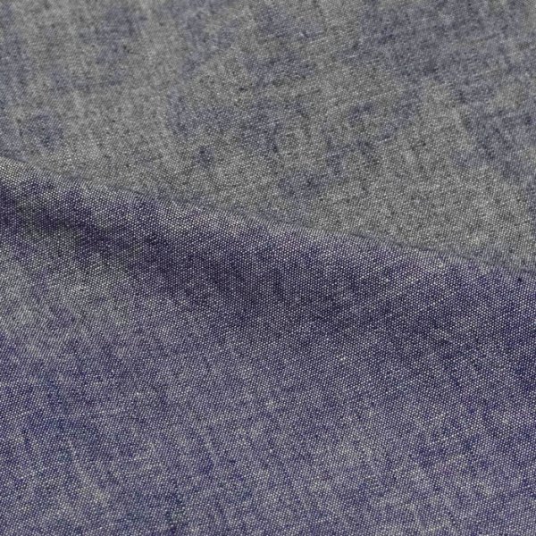 画像6: 【PointUp10%11/10迄】Post O'Alls(ポストオーバーオールズ)No,6 Shirt S/S(No,6 シャツ S/S)"Classic Chambray" / Indigo(インディゴ) (6)