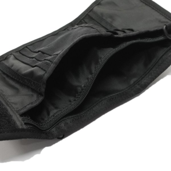 画像4: KELTY(ケルティ)MULTI WALLET 2(マルチウォレット 2)"CORDURA 500D Nylon" / Black(ブラック) (4)