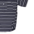 画像6: Post O'Alls（ポストオーバーオールズ）No,1 Shirt S/S（No,1シャツ S/S）"Holizontal Stripe" / Navy（ネイビー） (6)