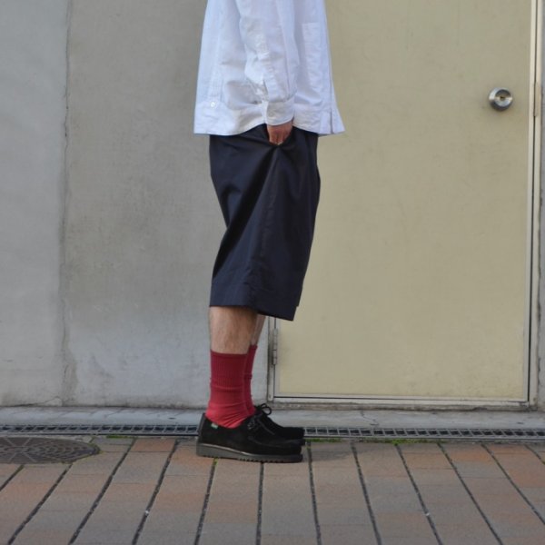 画像9: 【PointUp10%11/10迄】ENGINEERED GARMENTS(エンジニアードガーメンツ)Gurkha Short(グルカショーツ)"Hight Count Twill" / Dk,Navy(ダークネイビー) (9)