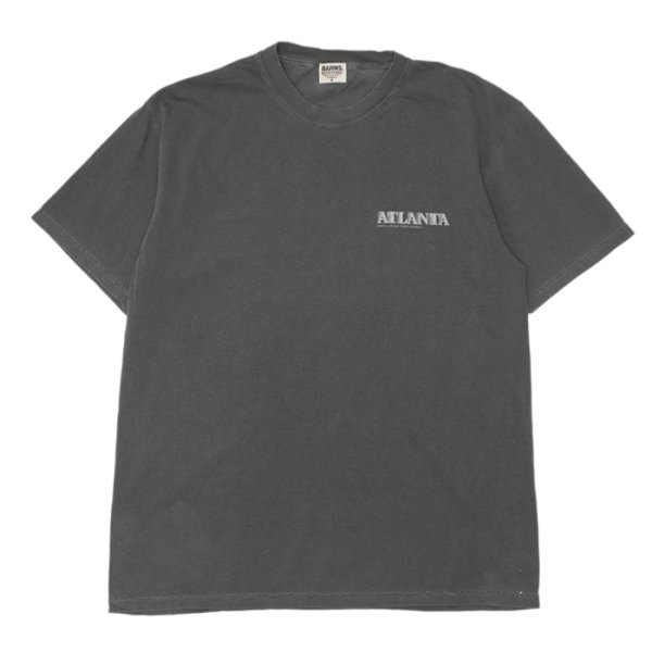 画像1: BARNS OUTFITTERS (バーンズアウトフィッターズ) Re:Producter S/S Print T-Shirt（リプロダクターS/SプリントTシャツ）”ATLANTA＂/ Black（ブラック） (1)
