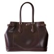 画像1: WILD SWANS（ワイルドスワンズ）Drucker（ドラッカー）トートバッグ"サドルプルアップ"/Choco（チョコ） (1)