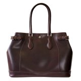 WILD SWANS（ワイルドスワンズ）Drucker（ドラッカー）トートバッグ"サドルプルアップ"/Choco（チョコ）