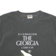 画像3: BARNS OUTFITTERS (バーンズアウトフィッターズ) Re:Producter S/S Print T-Shirt（リプロダクターS/SプリントTシャツ）”GEORGIA＂/ Black（ブラック） (3)