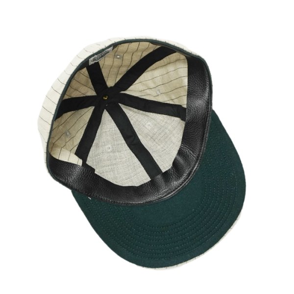 画像7: DECHO(デコー)COOPERSTOWN BALL CAP(クーパーズタウンボールキャップ)"LINEN" / Grey(グレー)・KINARI(キナリ) (7)