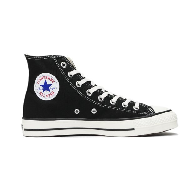 画像1: CONVERSE（コンバース）CANVAS ALL STAR J HI（キャンバスオールスターJ HI）/Black（ブラック） (1)