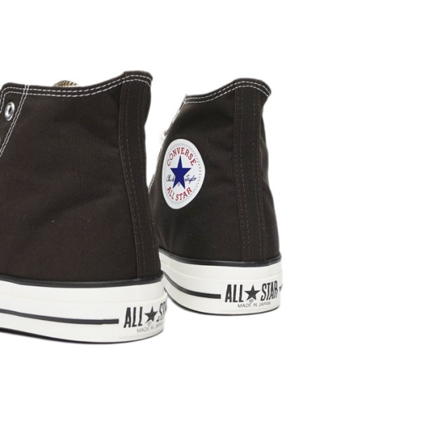 画像4: CONVERSE(コンバース)CANVAS ALL STAR J HI(キャンバスオールスターJ ”ハイカット”)/ Dk.Brown(ダークブラウン) (4)