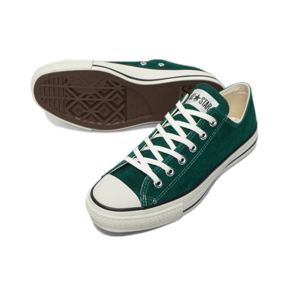 画像3: CONVERSE（コンバース）CANVAS ALL STAR J OX（キャンバスオールスターJ OX）/ Green Suede（グリーンスエード） (3)