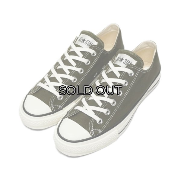 画像1: ＜40%OFF＞CONVERSE（コンバース）CANVAS ALL STAR J OX（キャンバスオールスターJ OX）/ Khaki（カーキ）※US8.0のみ (1)