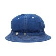 画像1: DECHO（デコー）STANDARD KOME HAT（スタンダードコメハット）COTTON LINEN DENIM/S.Blue（S.ブルー） (1)